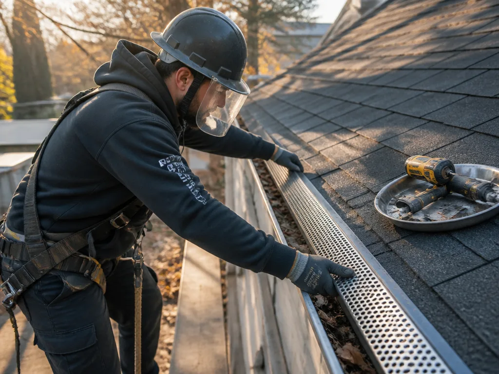 Gutter Guard Installation